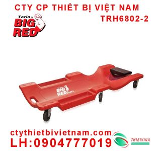 Xe Chui Gầm Ô Tô BIG RED TRH6802-2 - Cỡ 40 INCH,Thiết Kế Ôm Lưng, Có Khay Đồ